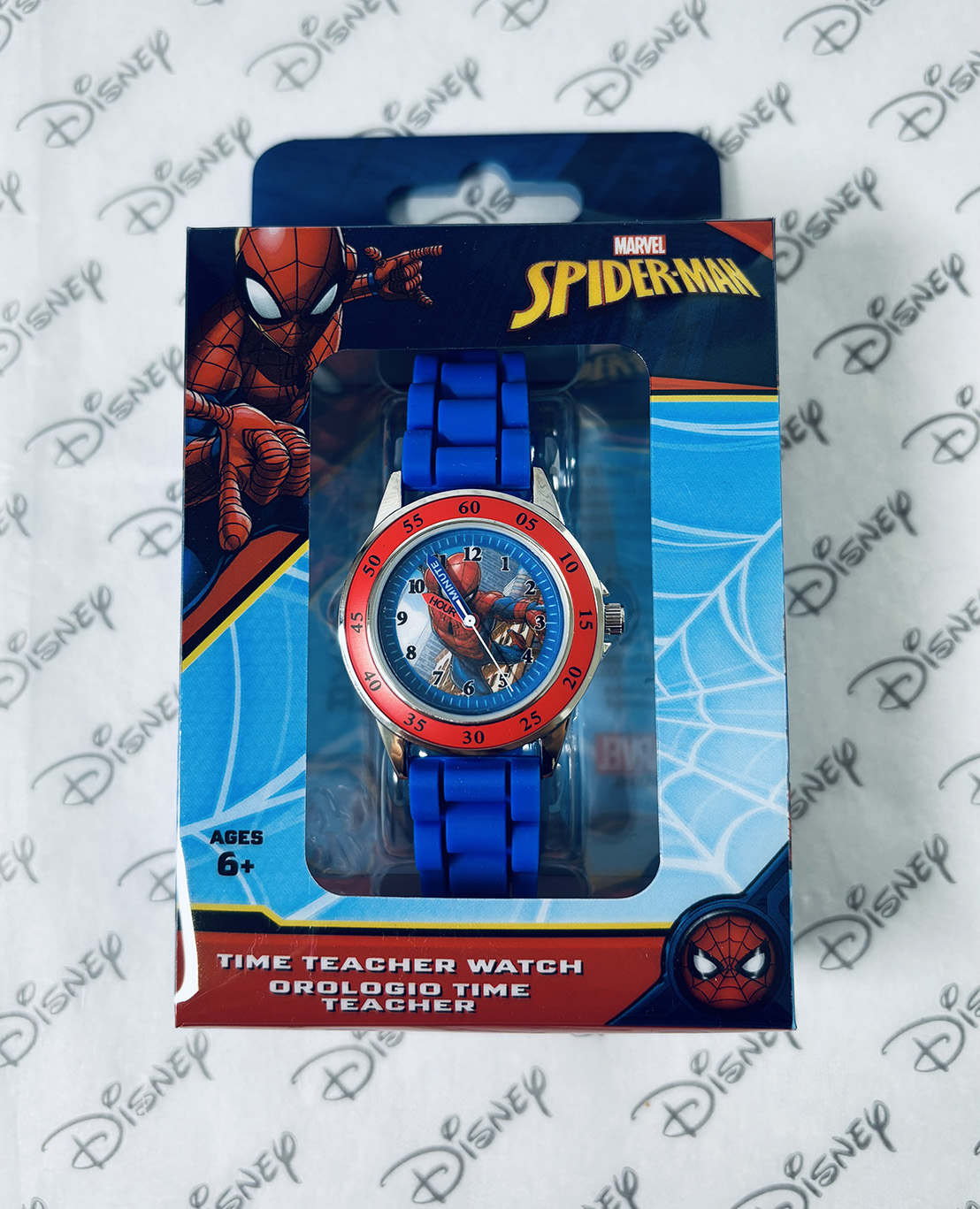 Marvel Pókember tanulóóra – Tanulj meg stílusosan időt olvasni!